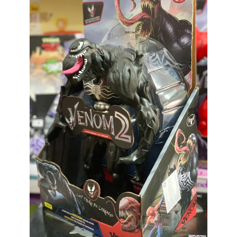 Đồ chơi mô hình nhân vật siêu anh hùng Venom màu đen cao 31cm  MY-021 283205