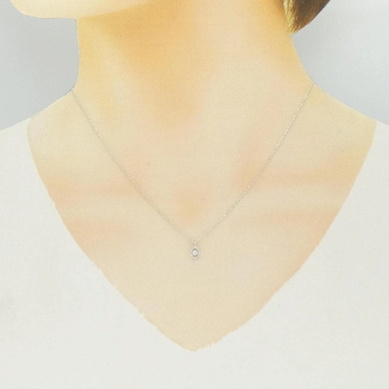 K10WG Dây chuyền kim cương - Hàng hiệu Authentic 857321