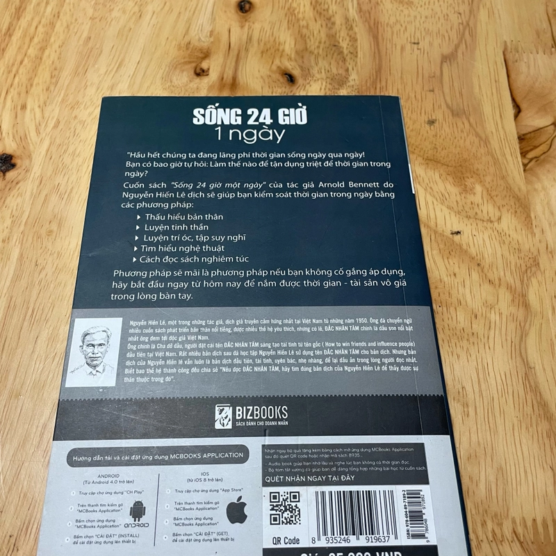 II Sách Kỹ Năng: Sống 24 Giờ 1 Ngày - ARNOLD BENNETT - Nguyễn Hiến Lê (Dịch) - 2019 473386