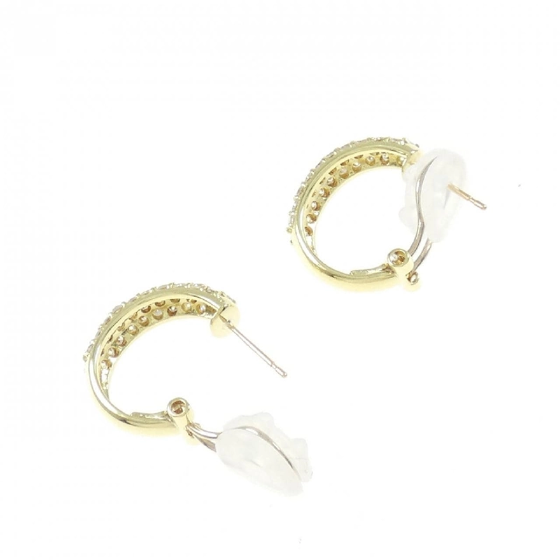 Bông tai kim cương Pavé K18YG 1.00CT - Hàng hiệu Chính hãng 872184