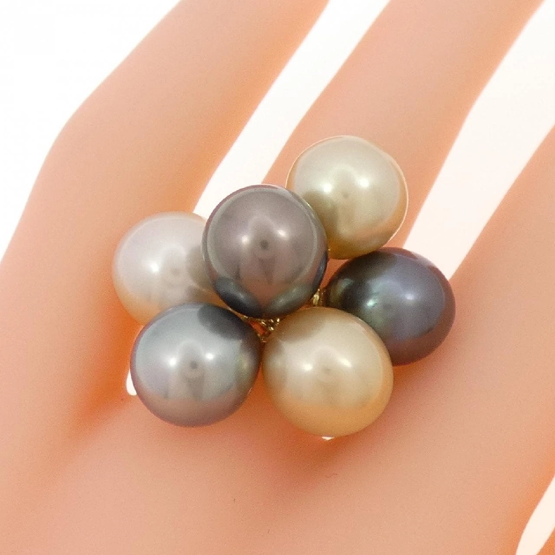 Nhẫn ngọc trai trắng K18YG 667330