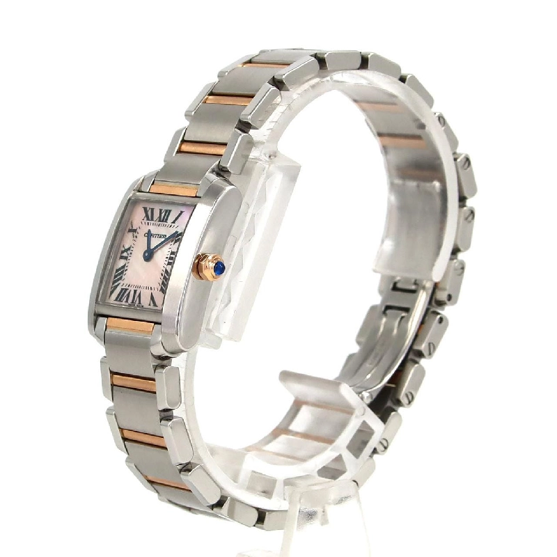 Cartier Tank Française SM PG Combo W51027Q4 SSxPG Quartz - Hàng hiệu Authentic 874245