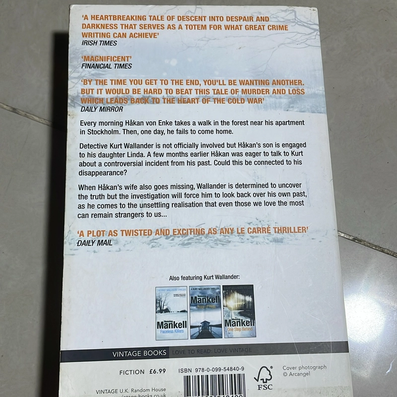 The troubled man - Henning Mankell 527947