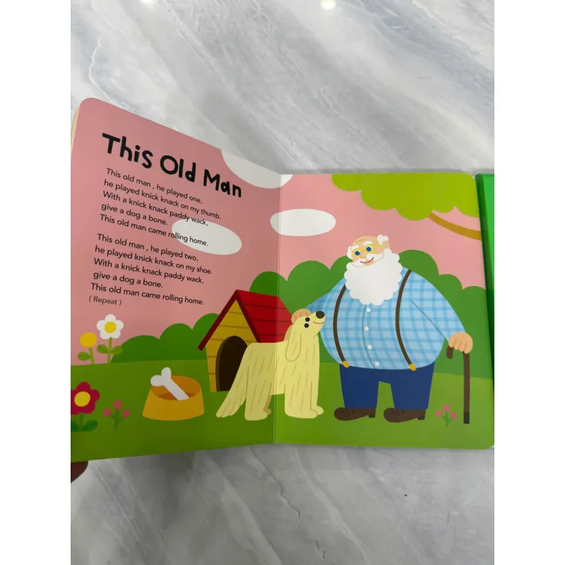 Sách nhạc tiếng anh super simple songs - Head Shoulders Knees & Toes gồm 10 bài hát 969862