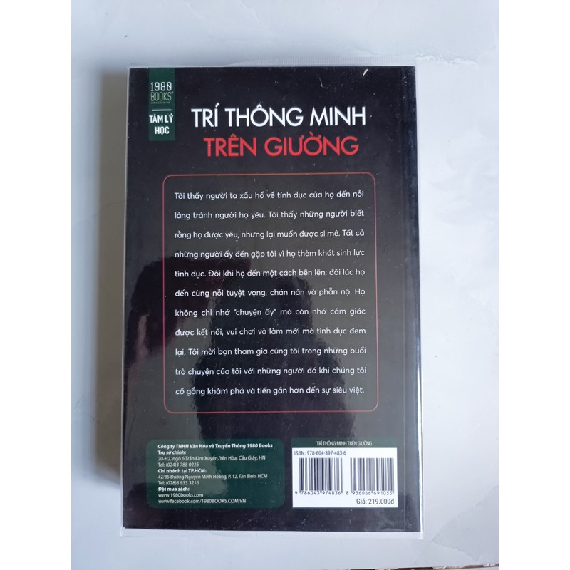 Trí thông minh trên giường - Esther Perel (mới 99,9%) 160879