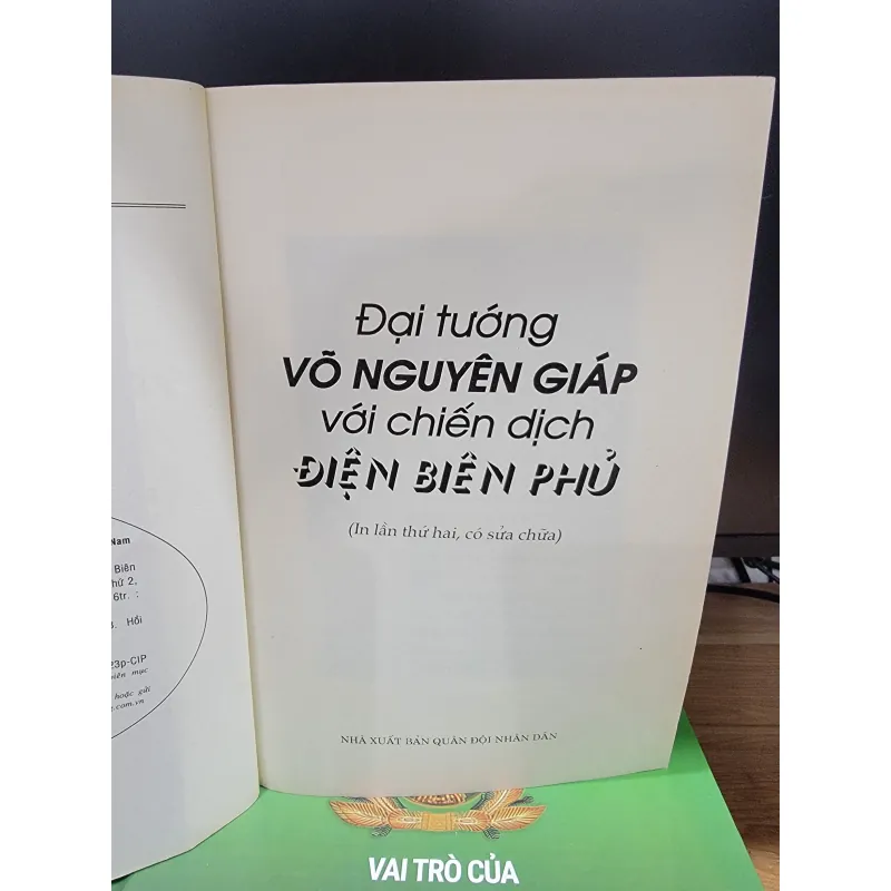 Đại tướng Võ Nguyên Giáp với chiến dịch ĐBP - Tổng tập hồi ký đại tướng Võ Nguyên Giáp 565379