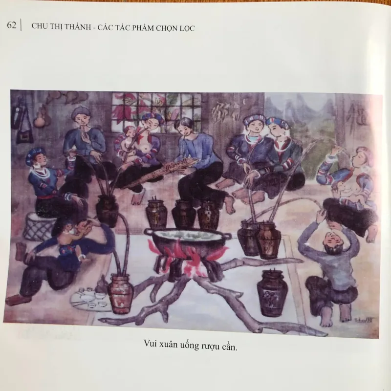 Họa sĩ Chu Thị Thánh: Các tác phẩm chọn lọc – Chu Thị Thánh - nữ họa sĩ dân tộc Nùng 761354