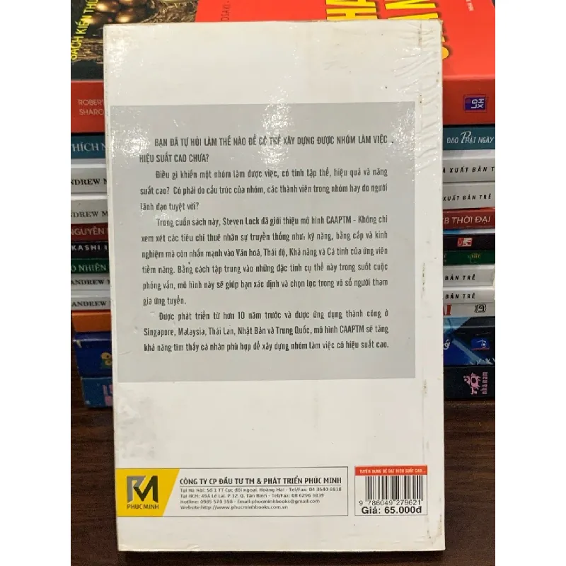 Tuyển dụng để đạt hiệu suất cao – Tuyệt chiêu xây dựng nhóm – Steven Lock 561550