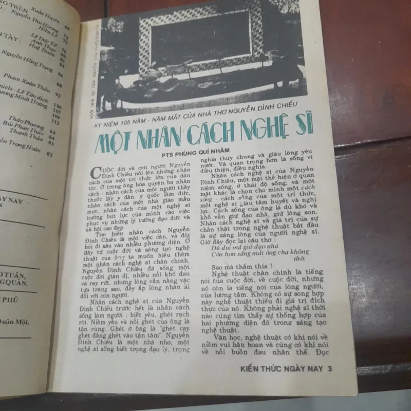 Bán nguyệt san KIẾN THỨC NGÀY NAY số 114 ngày 15-7-1993 789597