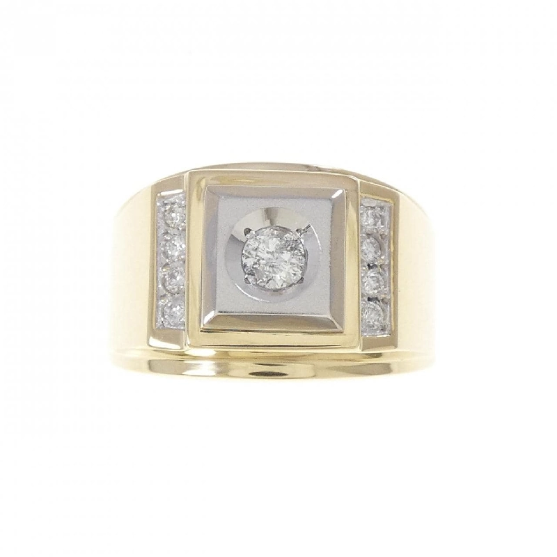 Nhẫn kim cương K18YG/K18WG 0.12CT - Hàng hiệu Authentic 847919