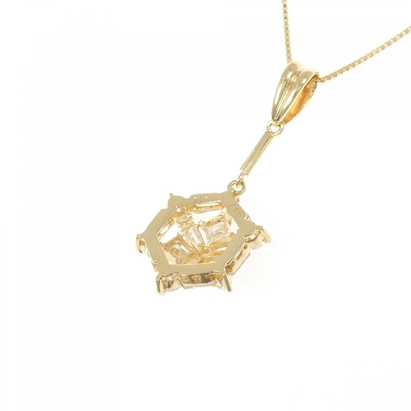 K18YG Dây chuyền kim cương 1.16CT - Hàng hiệu Chính hãng 858757