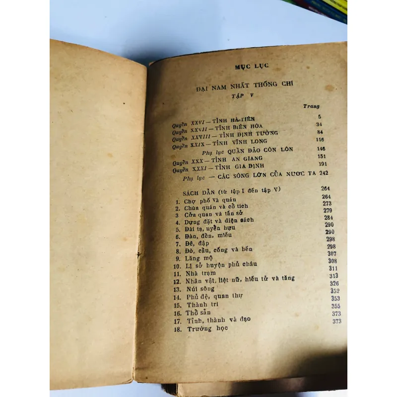 📚 ĐẠI NAM NHẤT THỐNG CHÍ – TẬP 3 & 5 (Viện Sử Học, 1971) 📚 557853