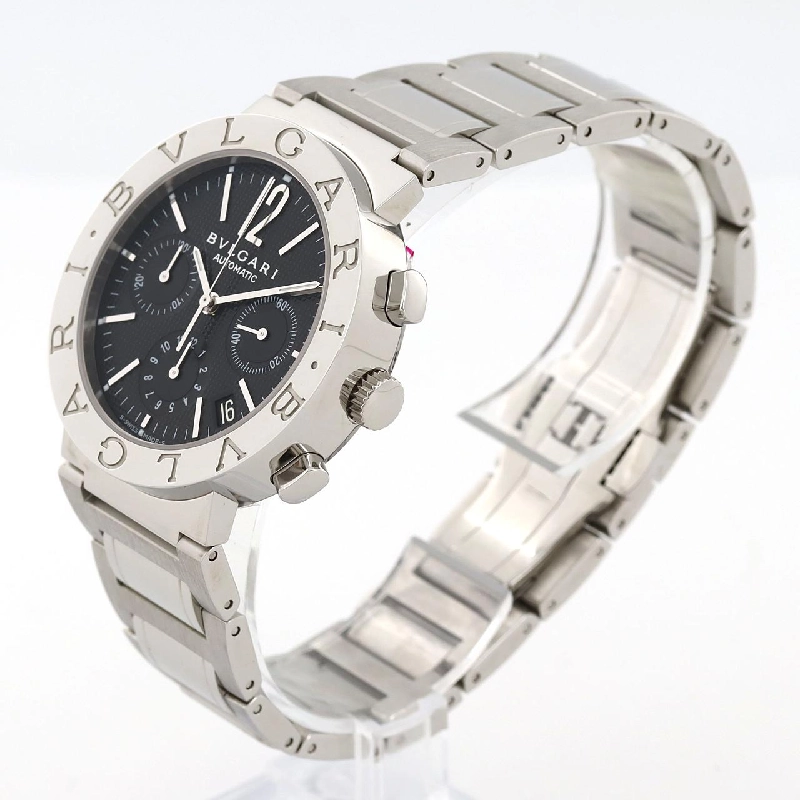 Bulgari Bulgari Bulgari Chronograph BB38SSCH/BB38BSSDCH/AT SS tự động - Hàng hiệu chính hãng 883572