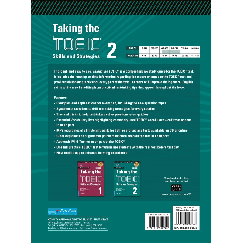 Taking The TOEIC 2 - Skills And Strategies - Peggy Anderson, Mary Katherine Chadwick, Nancie Mckinnon 193014