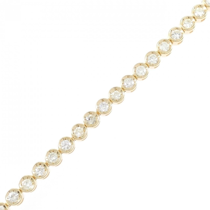 K18YG Vòng tay kim cương 3.04CT - Hàng hiệu Chính hãng 873651