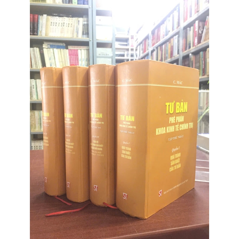 TƯ BẢN PHÊ PHÁN KHOA KINH TẾ CHÍNH TRỊ ( 4 QUYỂN) 522127
