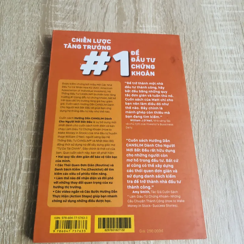 HƯỚNG DẪN THỰC HÀNH CANSLIM CHO NGƯỜI MỚI BẮT ĐẦU  1022298