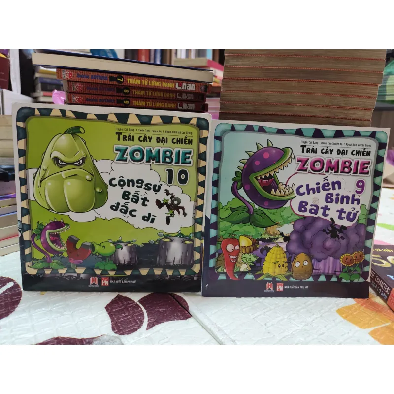 COMBO 2 CUỐN “TRÁI CÂY ĐẠI CHIẾN ZOMBIE” (TẬP 9 & 10) - k4 1019023