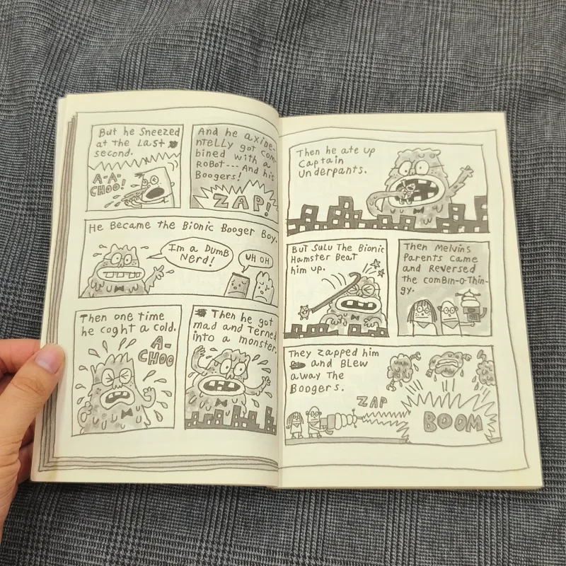 (Ngoại văn) Captain Underpants and the Big, Bad Battle of the Bionic Booger Boy (Part 2) 1035880