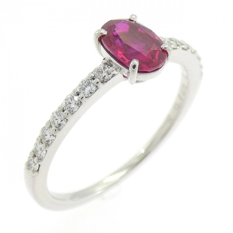Nhẫn Ruby PT900 0.728CT 667501