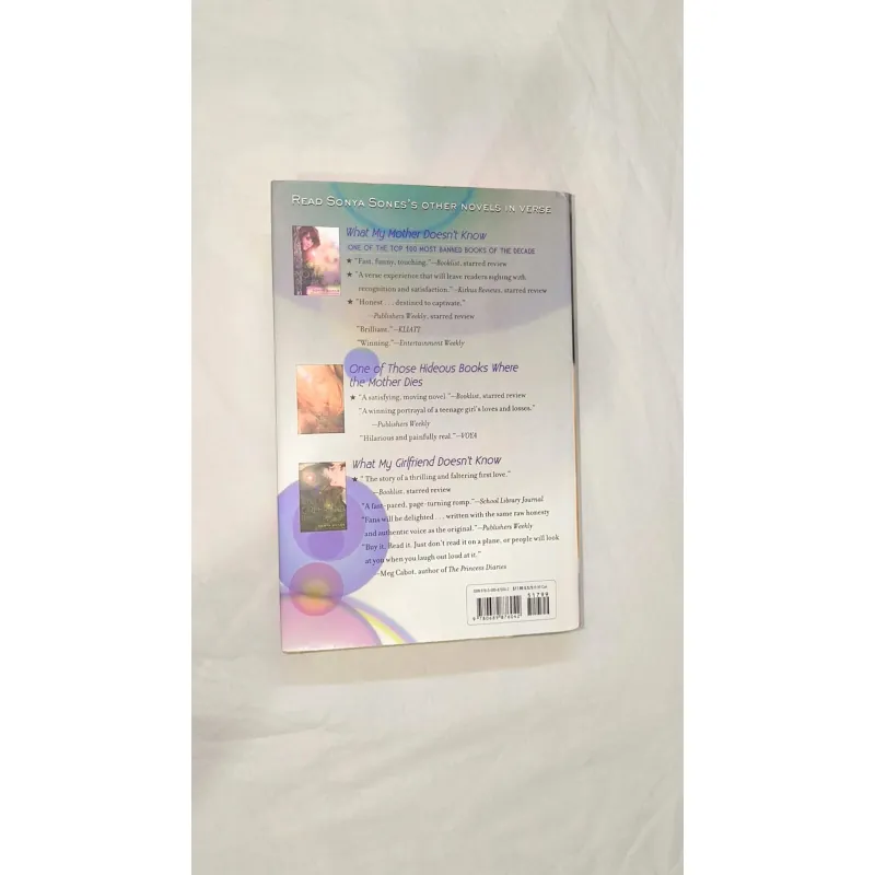 YA / Contemporary – Sonya Sones | TO BE PERFECTLY HONEST (hardcover) 753661