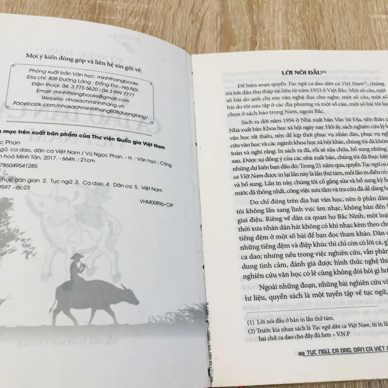 TỤC NGỮ, CA DAO, DÂN CA VIỆT NAM – Vũ Ngọc Phan 931914