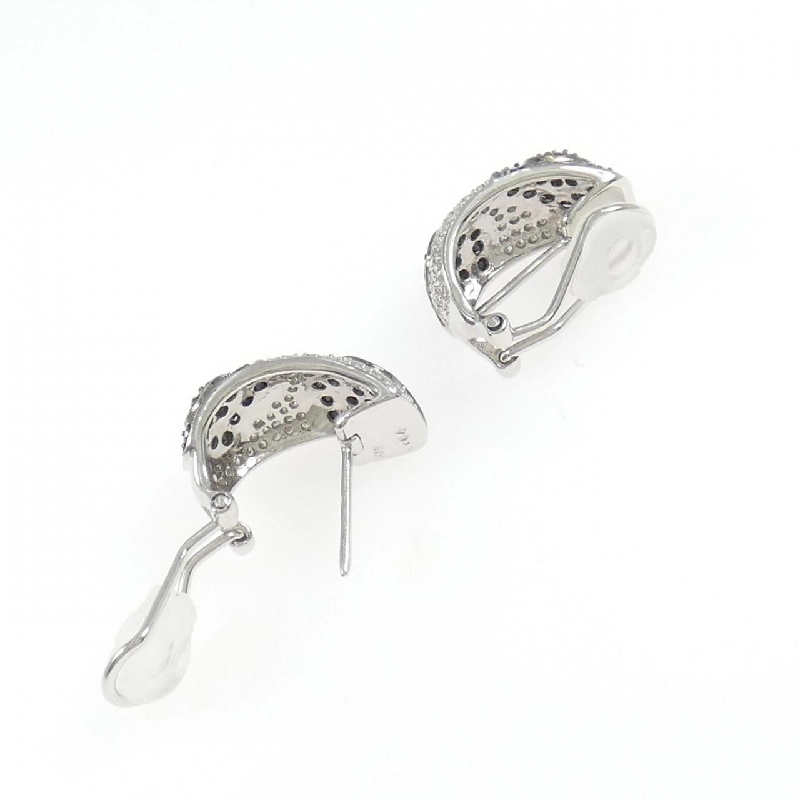 K18WG Bông tai/Khuyên tai hoa kim cương 1.28CT - Hàng hiệu Chính hãng 869140