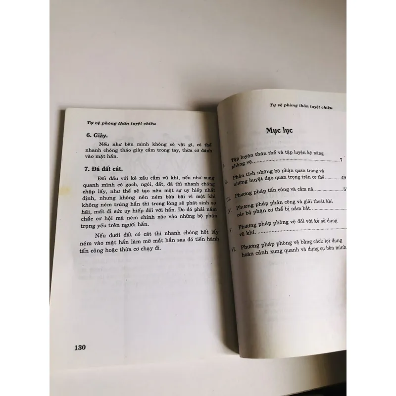 TỰ VỆ PHÒNG THÂN ( Võ Sư Đình Quang) 697868