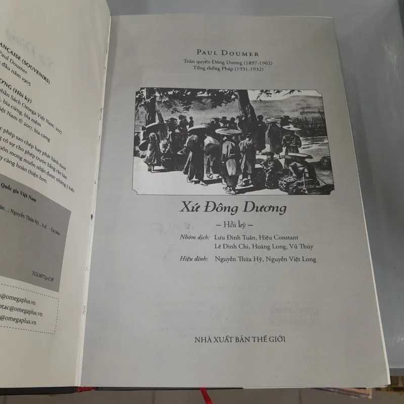XỨ ĐÔNG DƯƠNG - PAUL DOUMER ( LƯU XUÂN TUẤN, HIỆU CONSTANT, LÊ ĐÌNH CHI,... DỊCH) 977431