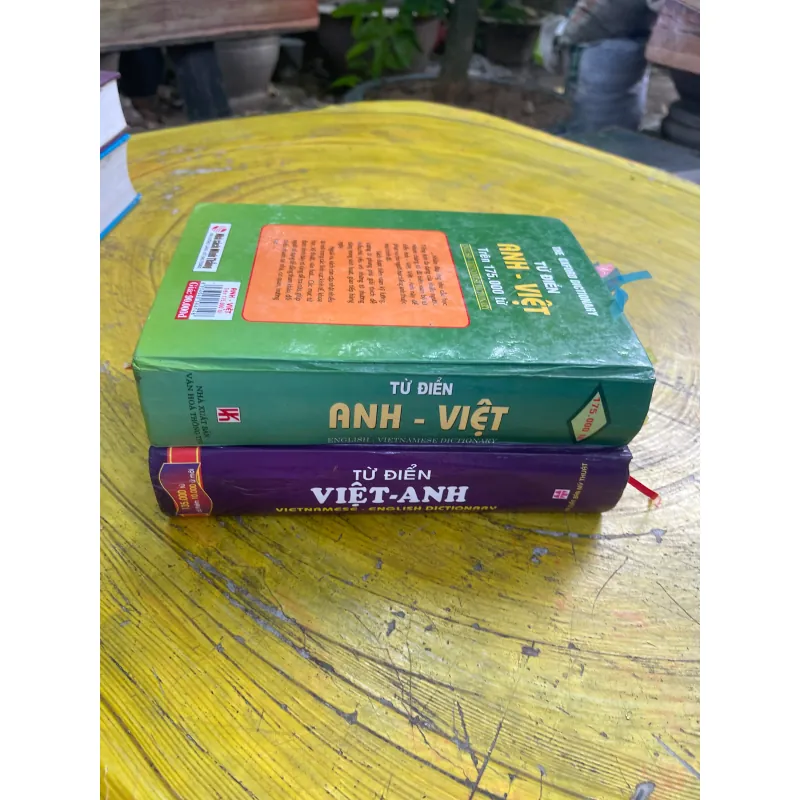 COMBO TỪ ĐIỂN VIỆT - ANH & TỪ ĐIỂN ANH- VIỆT  BÌA CỨNG KHỔ 14,5 x 20,5 731054