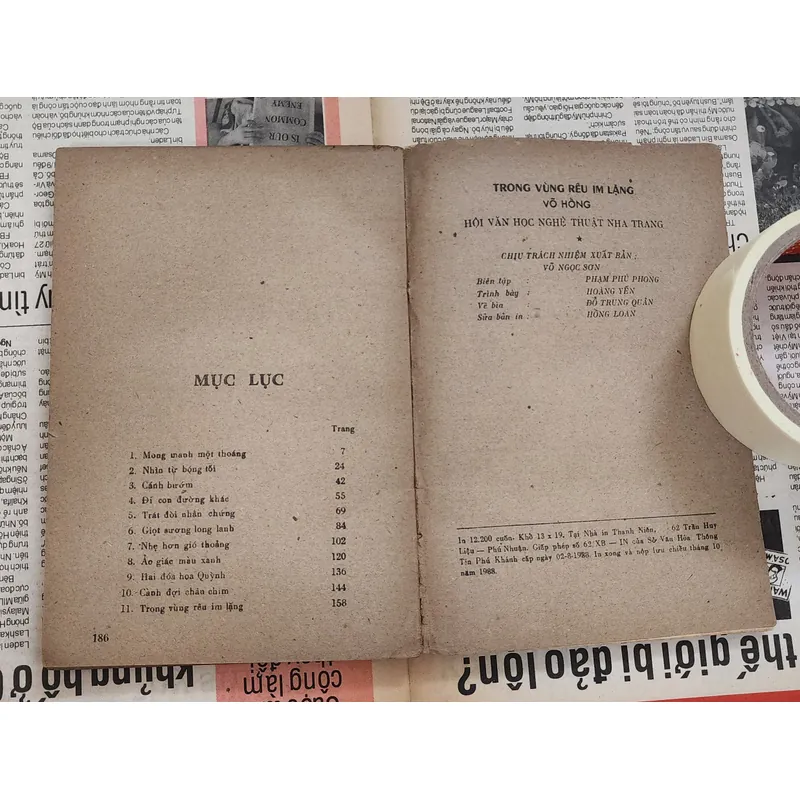 Tiểu thuyết TRONG VÙNG RÊU IM LẶNG - Võ Hồng 726771