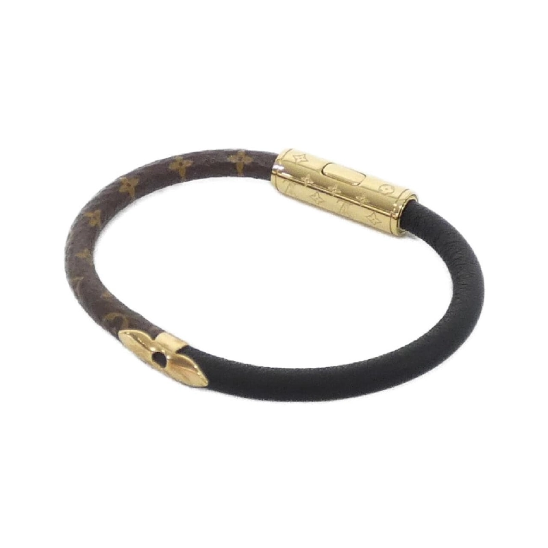Vòng tay Louis Vuitton Monogram Braclet Daily Confidential 17cm M6431F 624578