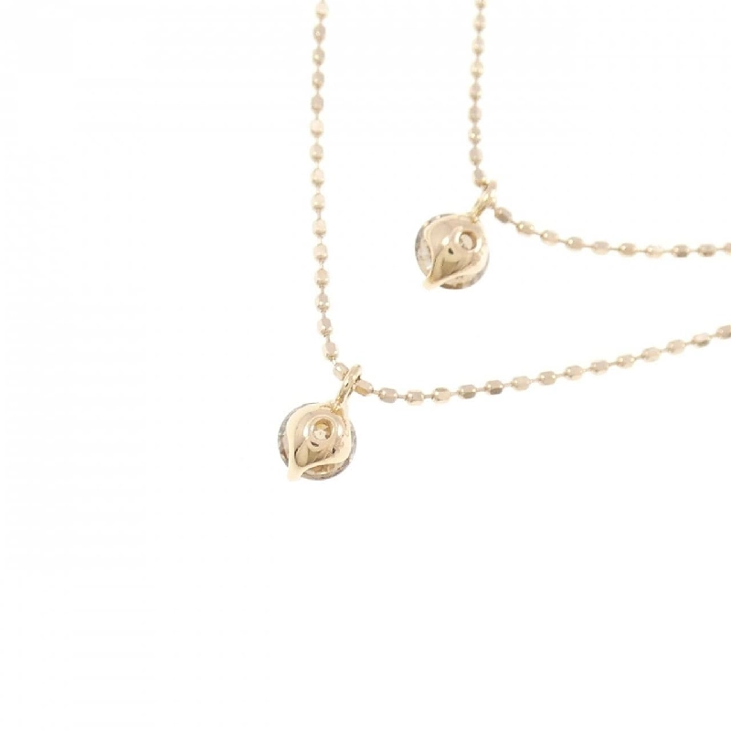 K18PG Dây chuyền kim cương 0.409CT - Hàng hiệu Chính hãng 857127