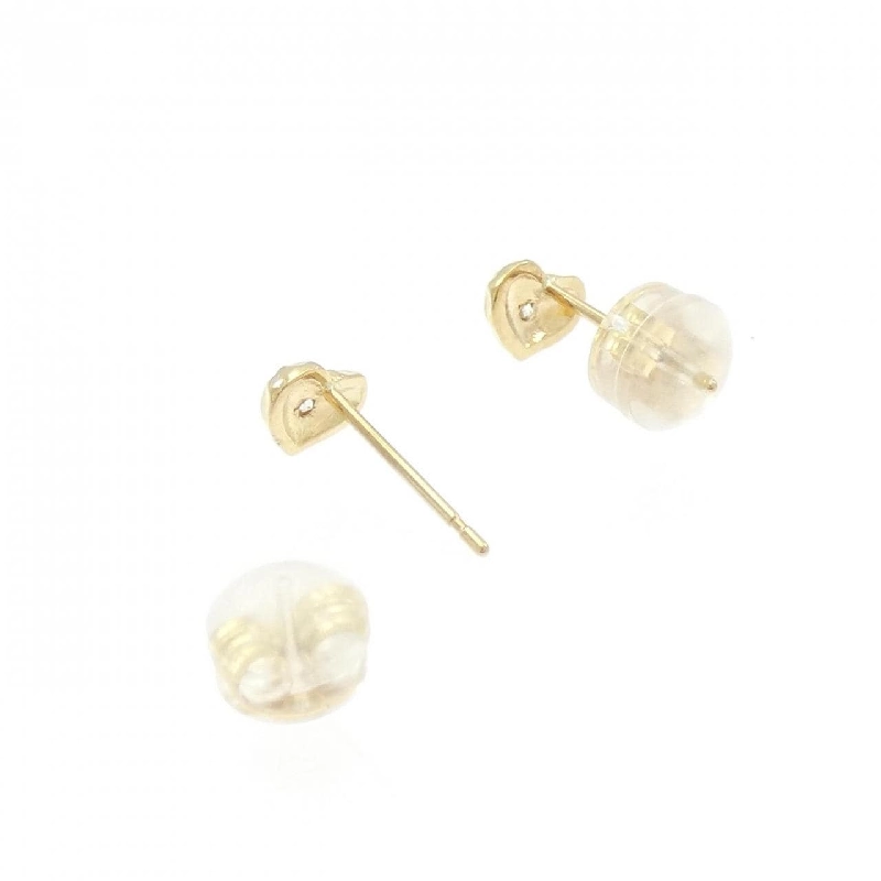 K18YG Bông tai kim cương hình trái tim - Hàng hiệu Chính hãng 862217