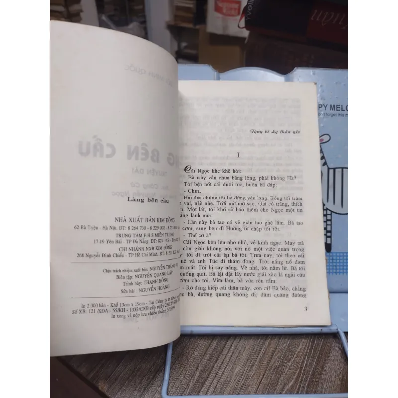 Sách: Làng Bên Cầu - TG: Bùi Minh Quốc (A2) 751497