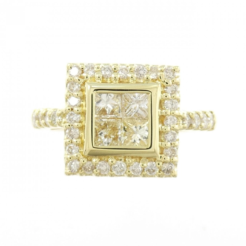 Nhẫn kim cương K18YG 1.00CT 670560