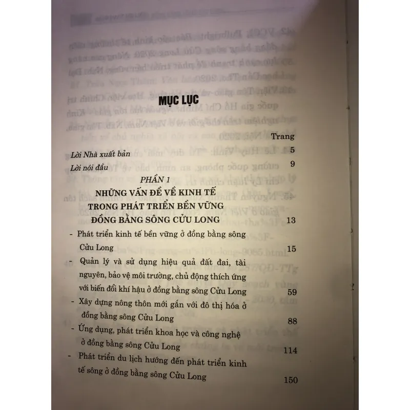 Phát triển bền vững Đồng bằng sông Cửu Long 708748