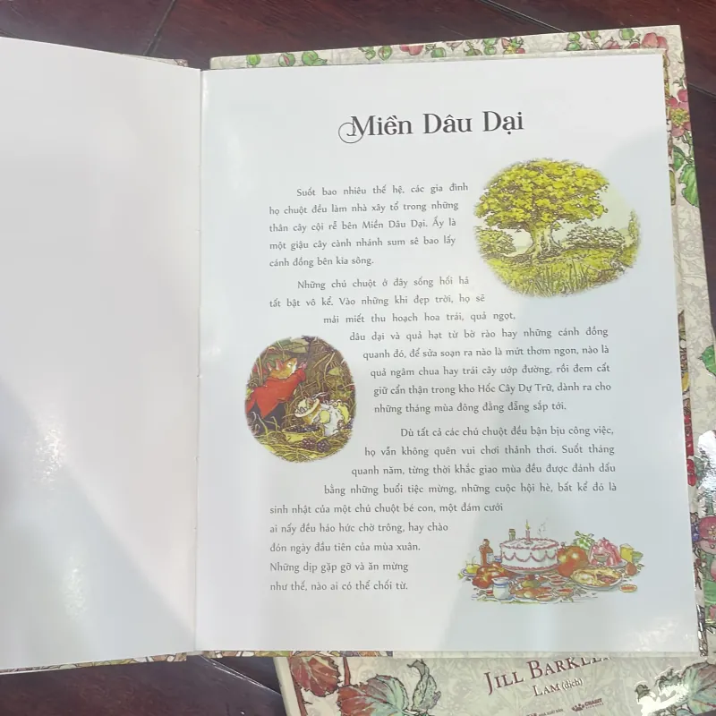Chuyện bốn mùa : MIỀN DÂU DẠI - JILL BARKLEM  - văn học thiếu nhi kinh điển siêu hay 1036148