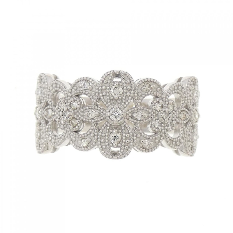 Nhẫn kim cương K18WG 0.18CT 670851