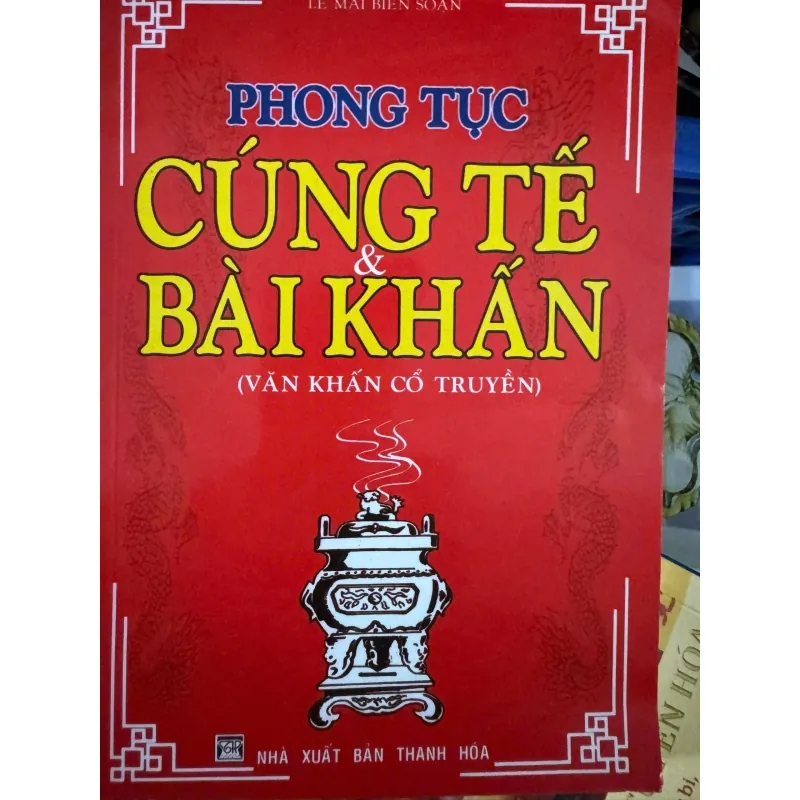 SÁCH PHONG TỤC CÚNG TẾ VÀ BÀI KHẤN 100K 1043911