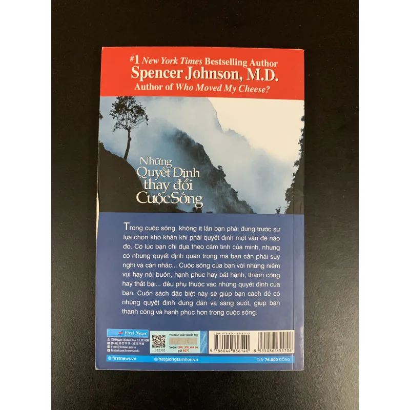 (Sách cũ) "Yes" or "No" Những quyết định thay đổi cuộc sống - Spencer Johnson, M.D. 958480