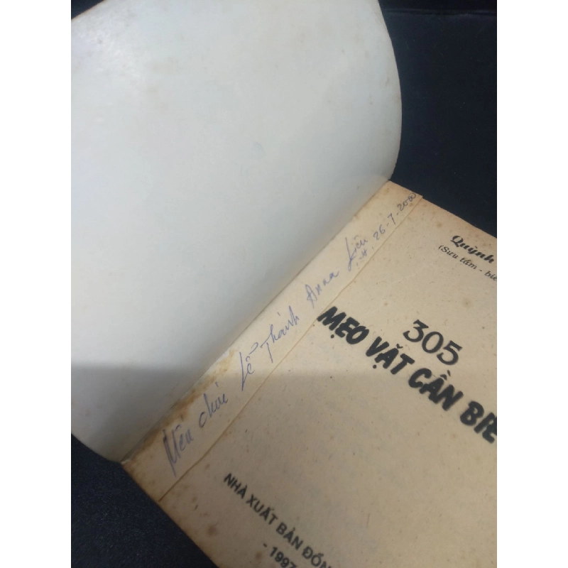 305 mẹo vặt cần biết Huỳnh Hoa 1997 mới 70% ố nặng HCM0406 kỹ năng 914526