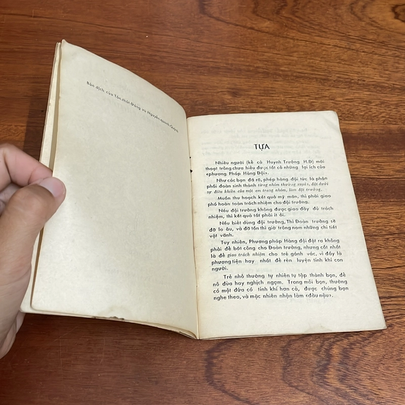 II Tựa sách: Phương Pháp Hàng Đội _ Hướng Đạo Việt Nam - Roland Philipps - 1969 506502