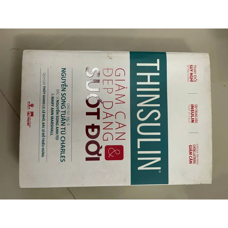 Thinsulin giảm cân đẹp dáng và suốt đời, Nguyễn Song Tuấn Tú Charles, mới 80% (Hoi-SBM) 30996