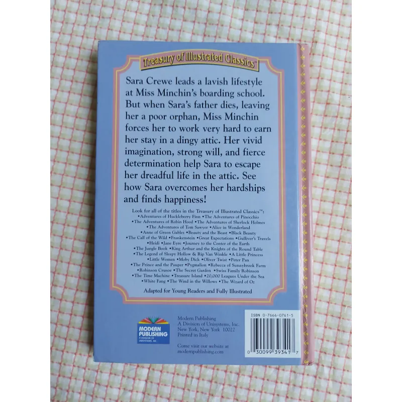 A LITTLE PRINCESS • Tác giả: Frances Hodgson Burnett (Bộ Treasury of Illustrated Classics) 782502