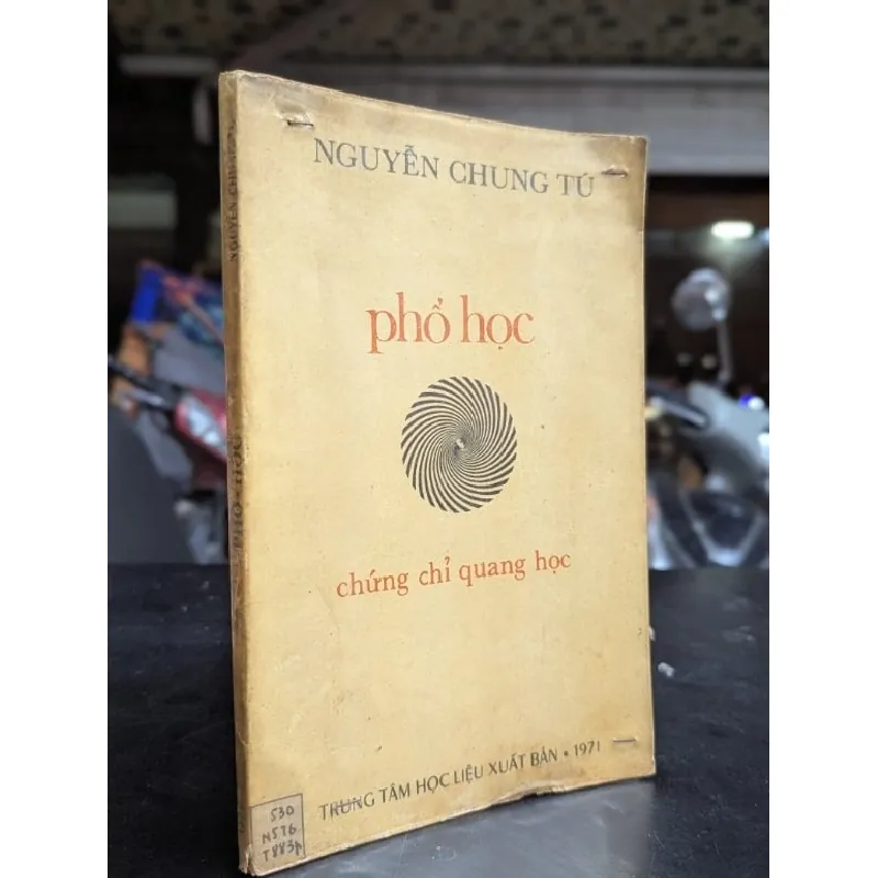 Phổ học chứng chỉ quang học - Nguyễn Chung Tú 713620