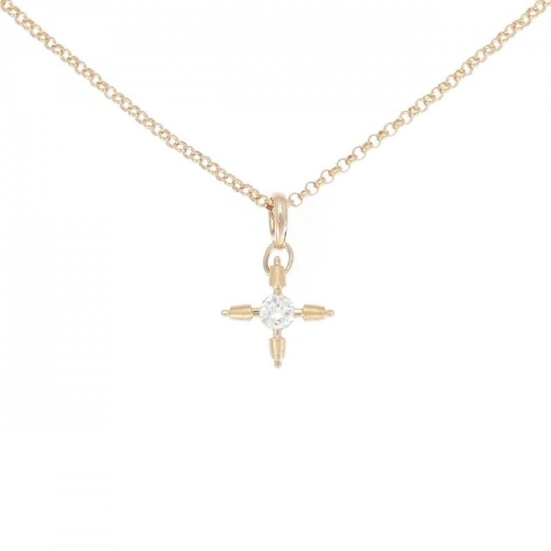 K18PG Dây chuyền kim cương 0.226CT - Hàng hiệu Chính hãng 863052