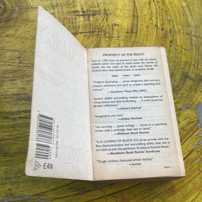 A CAVERN OF BLACKICE- J.V. JONES 674275