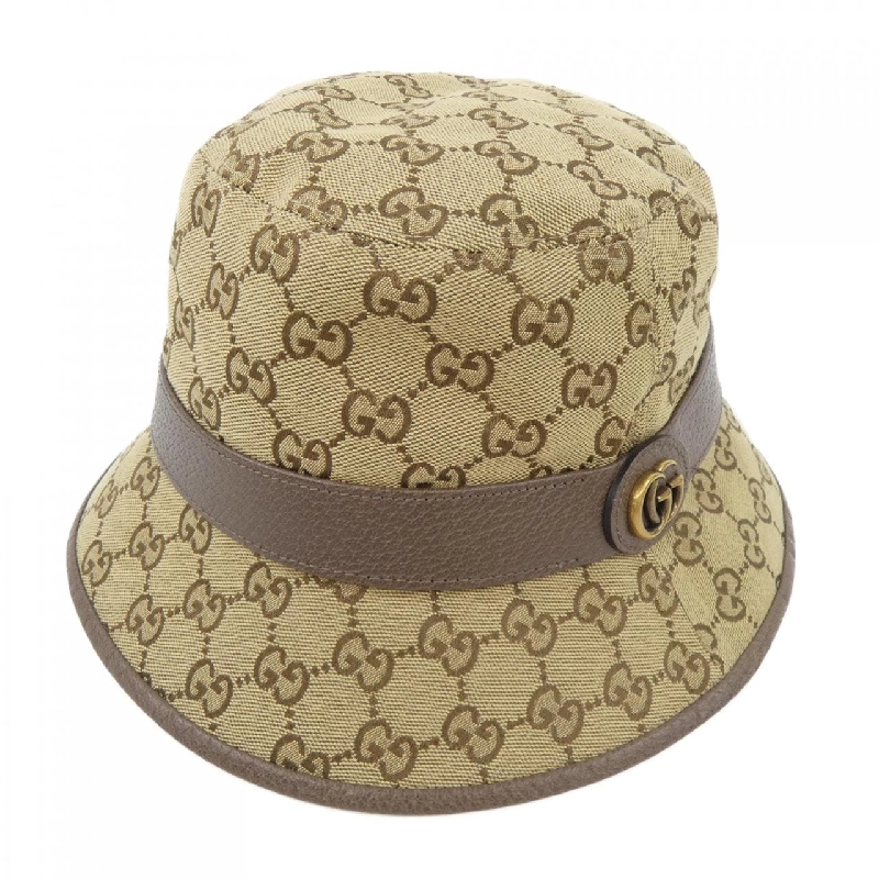 Gucci GUCCI GG Canvas Fedora Hat 576587 4HG62 - Hàng hiệu Chính hãng 907525