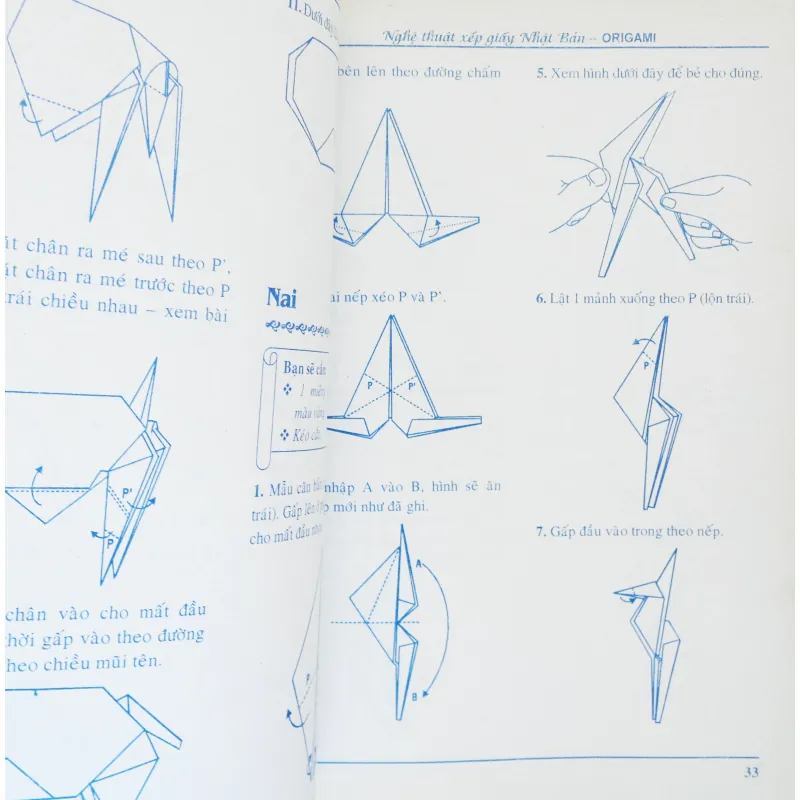 Origami - Những hình mẫu em yêu thích (Nghệ thuật xếp giấy) 11493